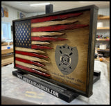 Law Enforcement Battle Flag - American Flag Signs