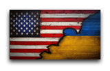 American/Ukrainian Flag - American Flag Signs