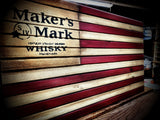 Marker Mark Whiskey Flag - American Flag Signs