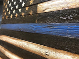 Thin Blue Line American Flag - American Flag Signs