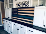 Thin Blue Line American Flag - American Flag Signs