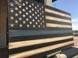 Thin Blue Line American Flag - American Flag Signs