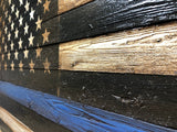 Thin Blue Line American Flag - American Flag Signs